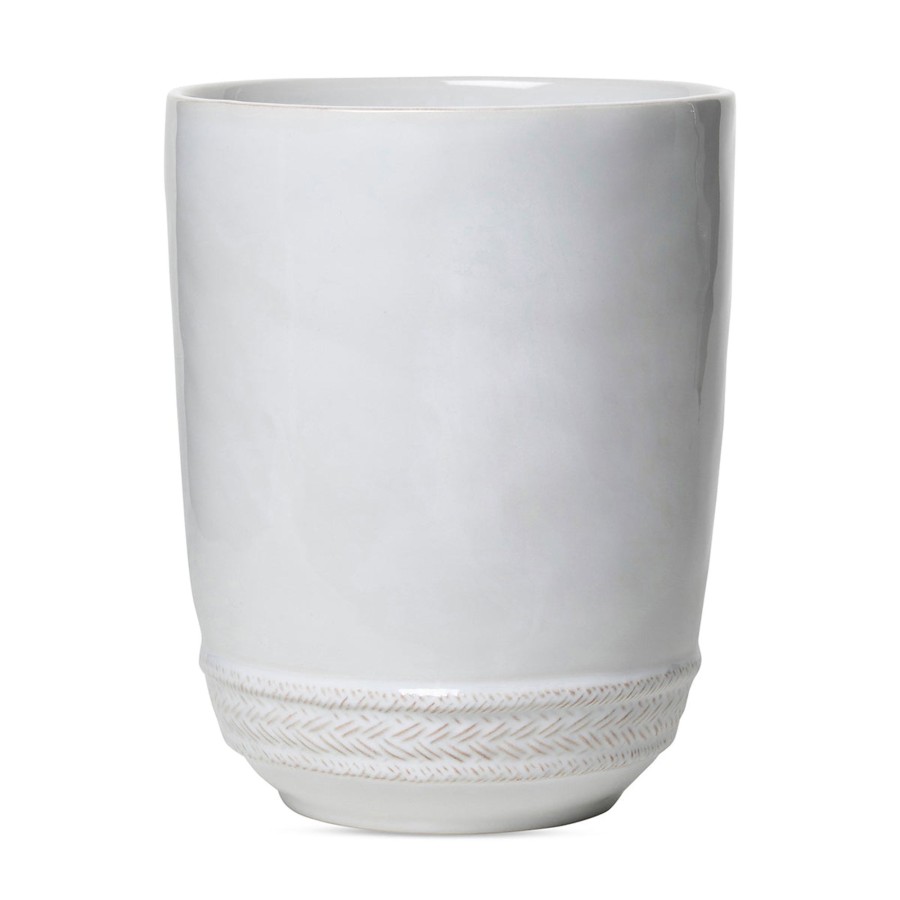 Home Decor Juliska Factory Outlet | Le Panier Wastebasket - Whitewash | 2Nd