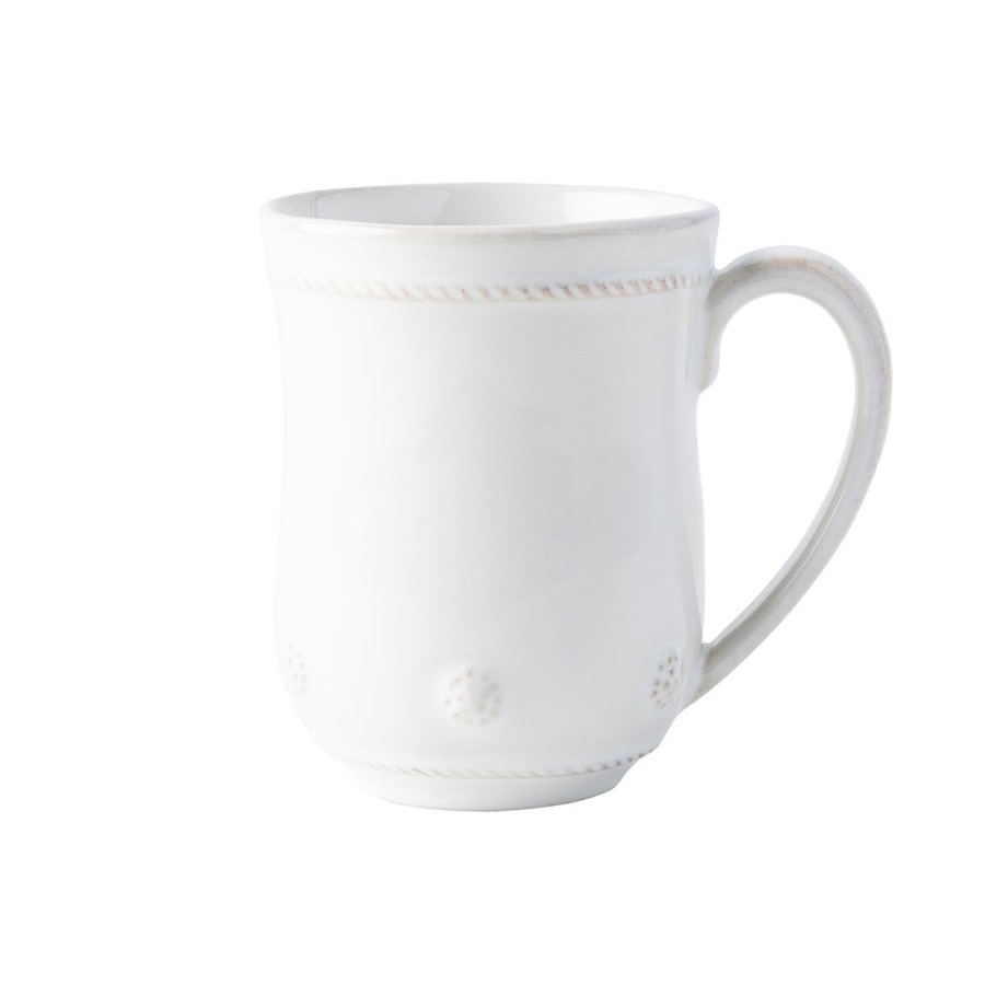 Tabletop & Bar Juliska Factory Outlet | Berry & Thread Flared Mug Set/4 - Whitewash | 2Nd