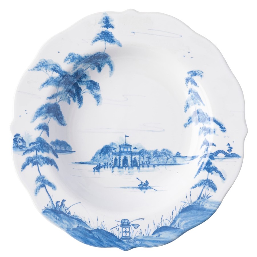 Tabletop & Bar Juliska Factory Outlet Bowls | Country Estate Soup Bowl Set/4 - Delft Blue | 2Nd