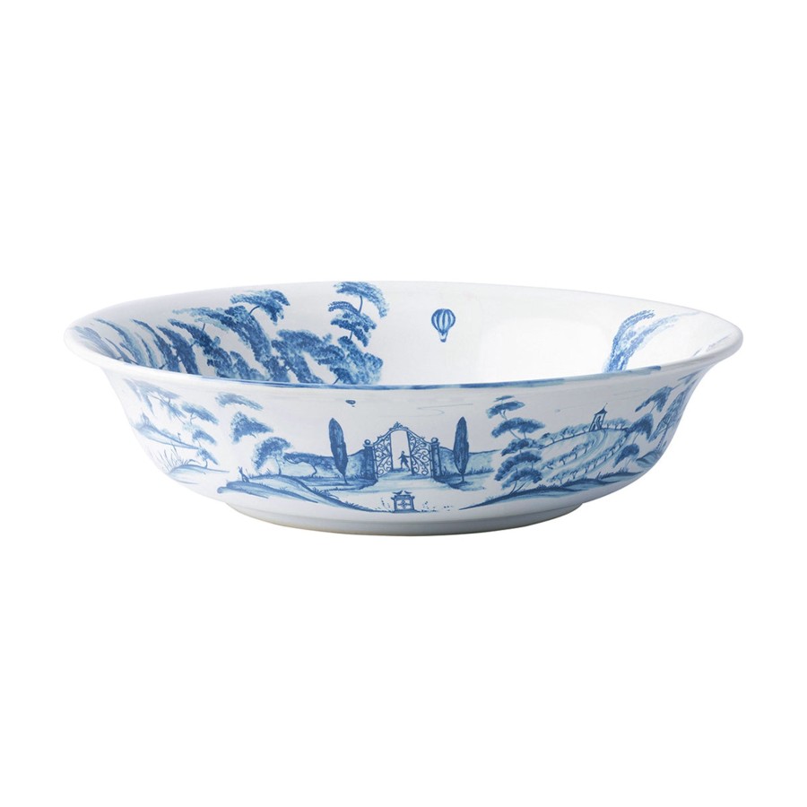 Tabletop & Bar Juliska Factory Outlet Serving Bowls | Country Estate 10" Serving Bowl - Delft Blue | 2Nd