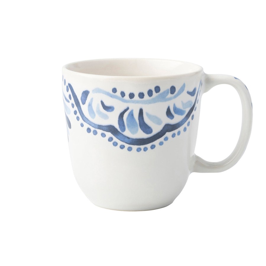 Tabletop & Bar Juliska Factory Outlet Mugs & Cups | Iberian Cofftea Cup Set/4 - Indigo | 2Nd