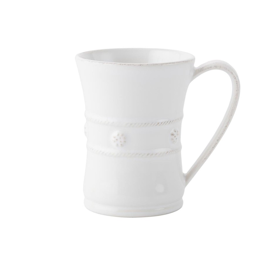 Tabletop & Bar Juliska Factory Outlet Mugs & Cups | Berry & Thread Mug Set/4 - Whitewash | 2Nd