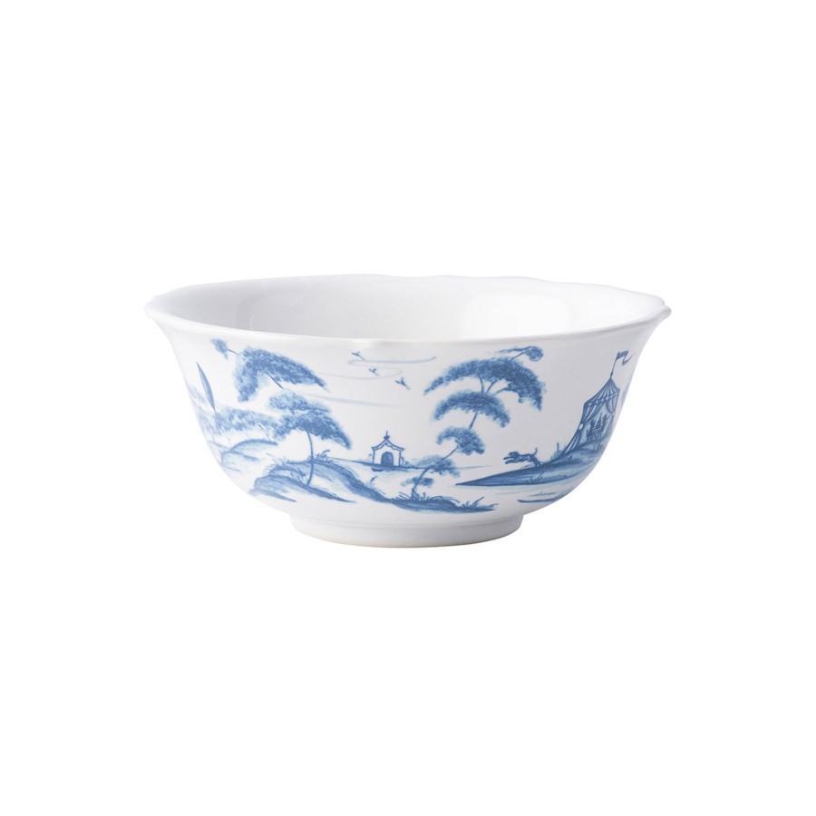 Tabletop & Bar Juliska Factory Outlet Bowls | Country Estate Cereal Bowl Set/4 - Delft Blue | 2Nd