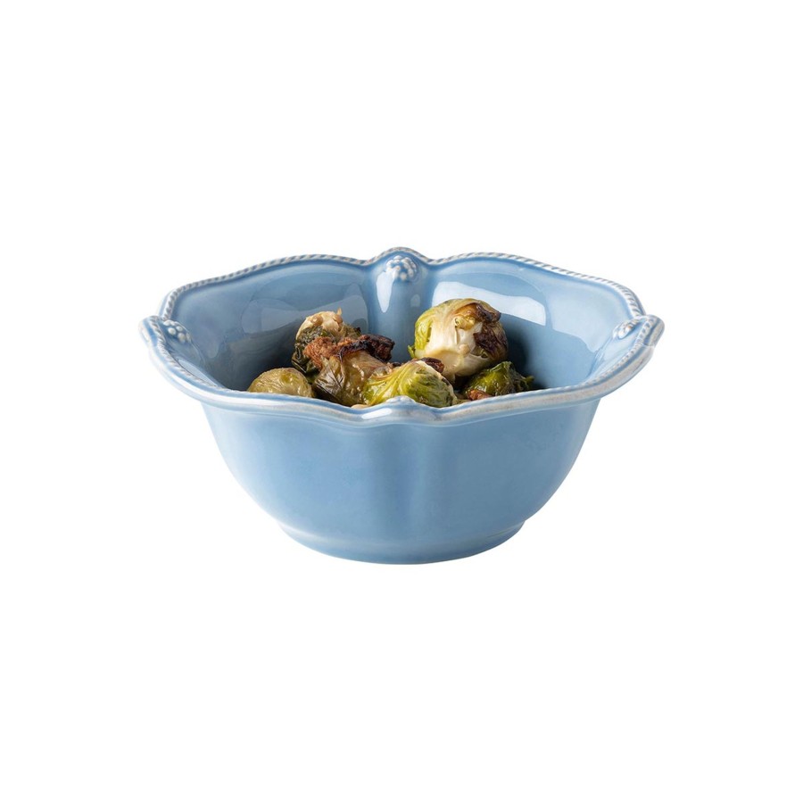 Tabletop & Bar Juliska Factory Outlet Bowls | Berry & Thread Flared Cereal Bowl Set/4 - Chambray | 2Nd