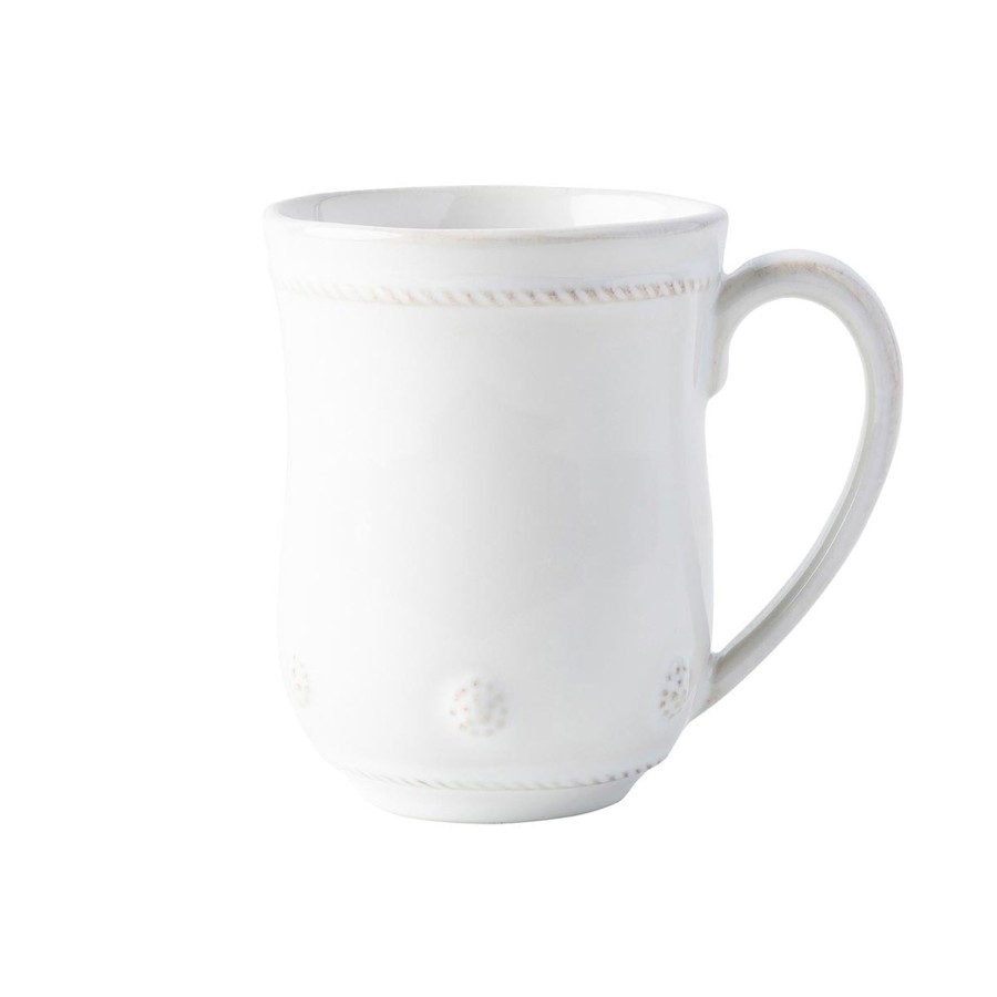 Tabletop & Bar Juliska Factory Outlet Mugs & Cups | Berry & Thread Flared Mug Set/4 - Whitewash | 2Nd