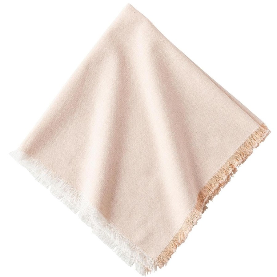 Tabletop & Bar Juliska Factory Outlet | Essex Petal Pink Cotton Napkin Set/8 | 1St