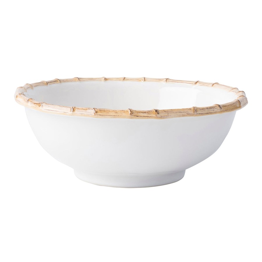 Tabletop & Bar Juliska Factory Outlet Serving Bowls | Bamboo 11" Serving Bowl - Natural | 2Nd