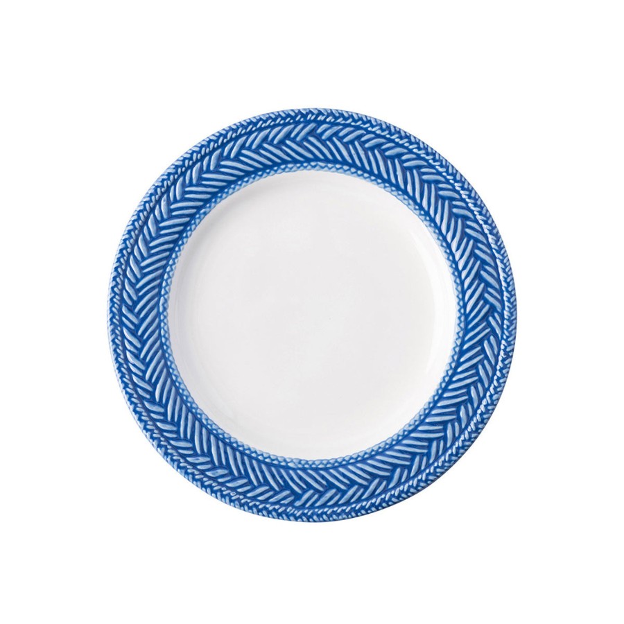 Tabletop & Bar Juliska Factory Outlet Plates | Le Panier Cocktail Plate Set/4 - Delft Blue | 2Nd