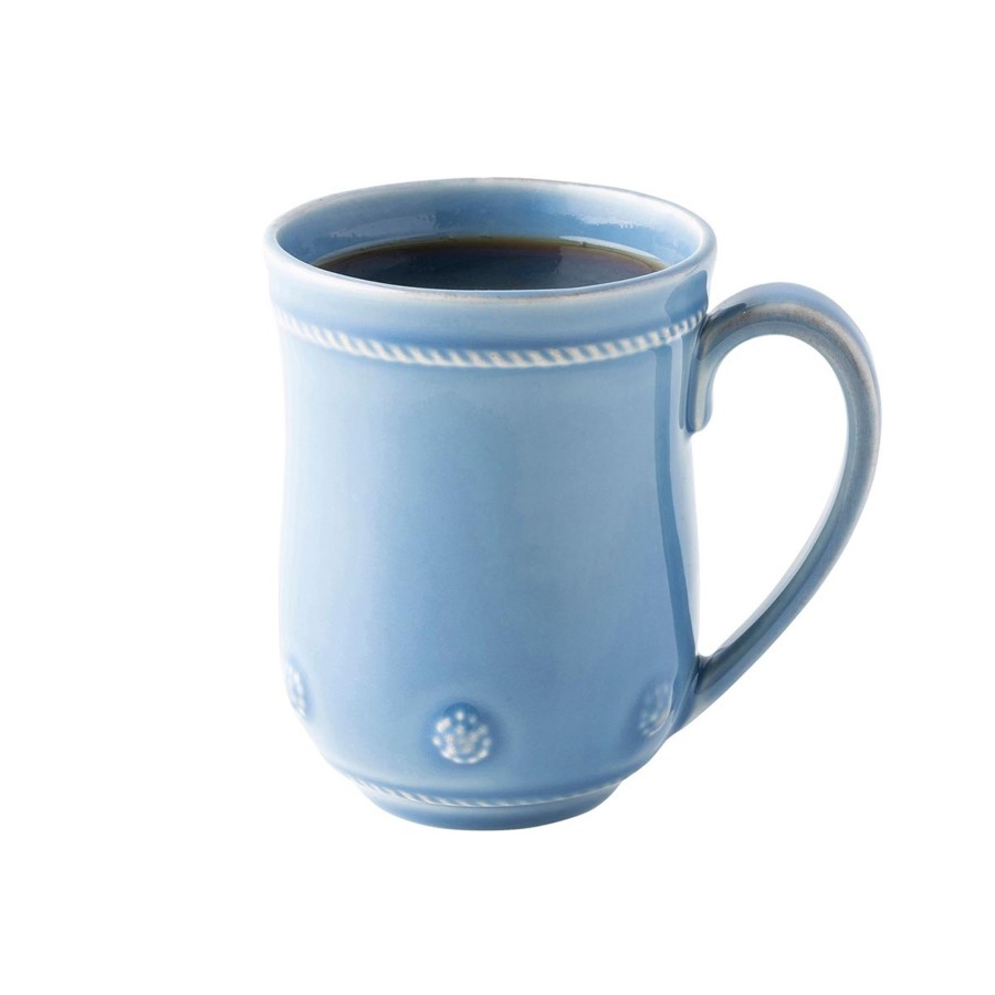 Tabletop & Bar Juliska Factory Outlet Mugs & Cups | Berry & Thread Flared Mug Set/4 - Chambray | 2Nd