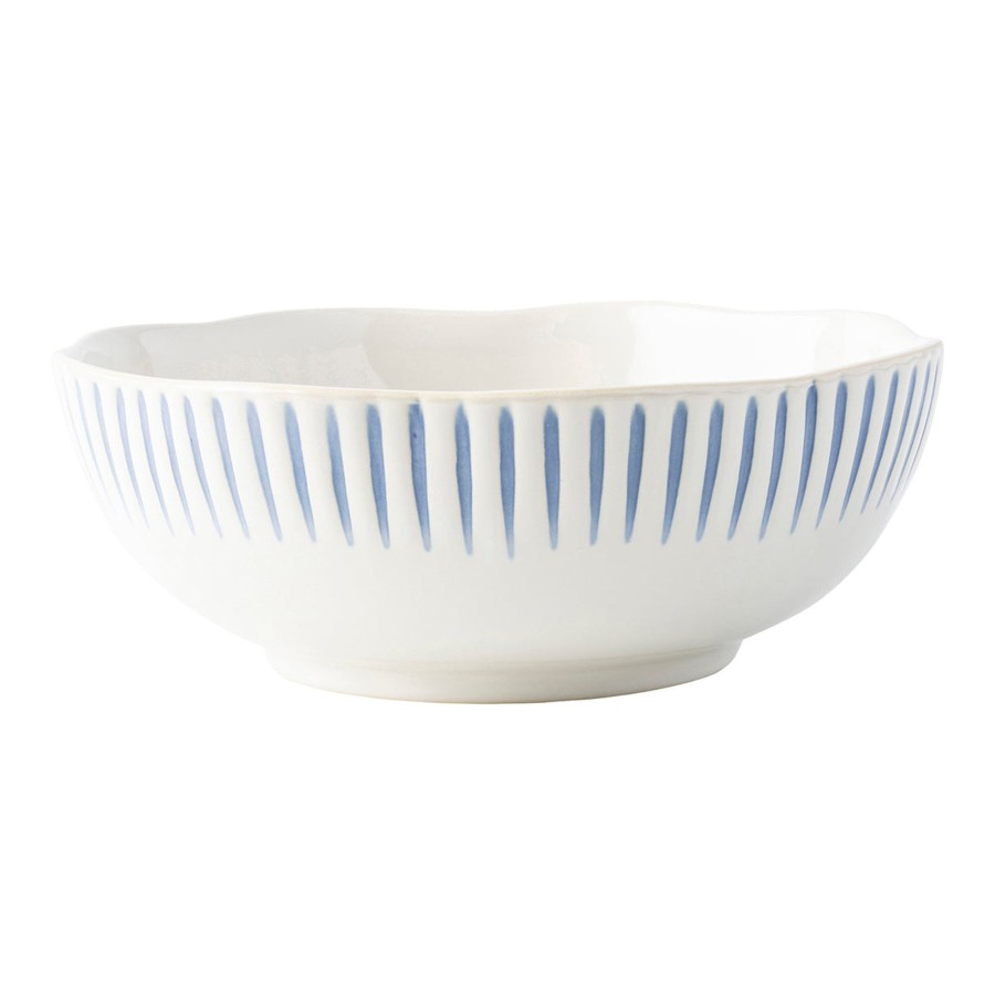 Tabletop & Bar Juliska Factory Outlet Bowls | Sitio Stripe Coupe Bowl Set/4 - Indigo | 2Nd