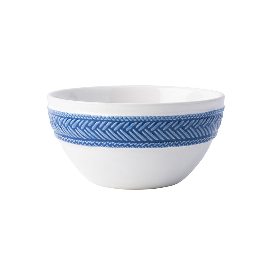 Tabletop & Bar Juliska Factory Outlet Bowls | Le Panier Cereal Bowl Set/4 - Delft Blue | 2Nd