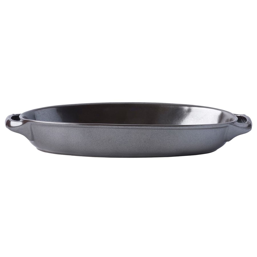 Tabletop & Bar Juliska Factory Outlet Bakeware | Pewter Stoneware 15.5" Baker | 2Nd