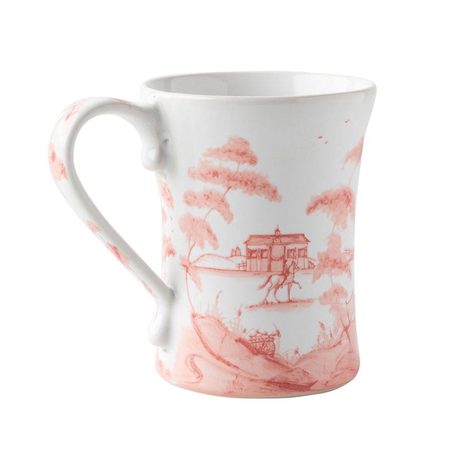 Tabletop & Bar Juliska Factory Outlet Mugs & Cups | Country Estate Mug Set/4 - Petal Pink | 2Nd